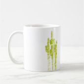 Cactus Photo Art Lime Green Modern Desert Fun Koffiemok (Links)