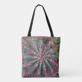 Cactus Photo Red Thorn Desert Plant Southwest Tote Bag (Achterkant)