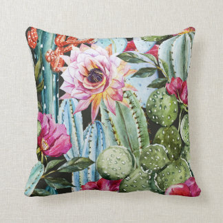 Cactus pillow (zwart) kussen