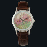 Cactus Pink Blossom Horloge<br><div class="desc">Cactus Pink Blossom Artist: Tim OToole</div>