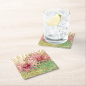Cactus Pink Blossom Kartonnen Onderzetters (Insitu)