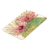 Cactus Pink Blossom Magneet (Linkerzijde)