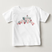 Cactus Pink Mint Succulents Desert Planten Motif (Voorkant)