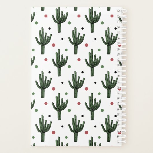 Cactus Planner (Achterkant)