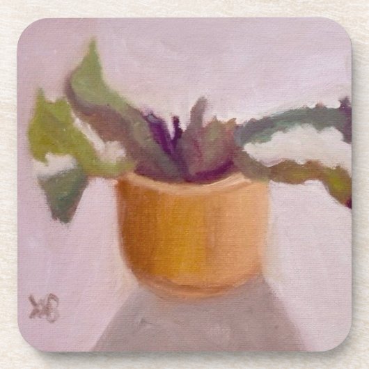 Cactus Plant Bier Onderzetter (Voorkant)