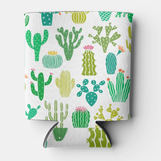 Cactus plant: bloemenset. blikjeskoeler (Voorkant)
