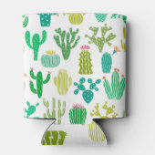Cactus plant: bloemenset. blikjeskoeler (Achterkant)