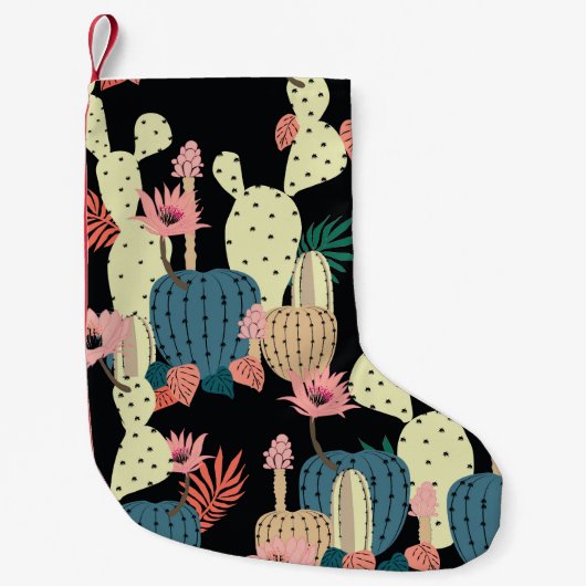 Cactus Plant:  Botanisch Patroon Kleine Kerstsok (Voorkant)