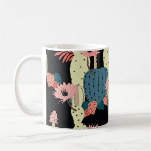 Cactus Plant:  Botanisch Patroon Koffiemok