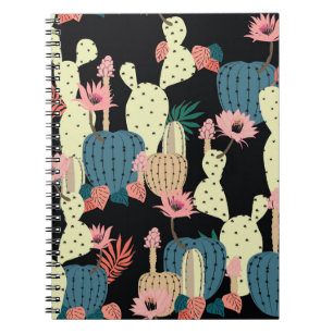 Cactus Plant:  Botanisch Patroon Notitieboek