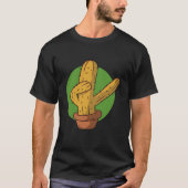 cactus plant dab dabbing t-shirt (Voorkant)