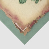 Cactus Plant Ephemera Collage Art No2 Tissuepapier (Detail)