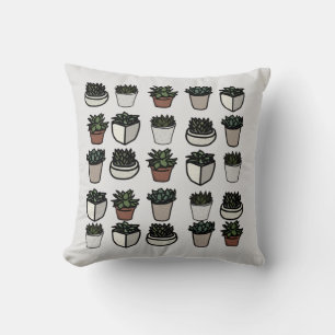 Cactus plant funky patroon kussen