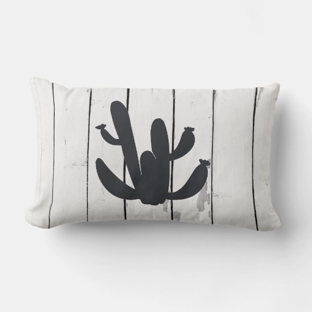 Cactus Plant Grafisch woestijn Sierkussen Kussen (Voorkant)
