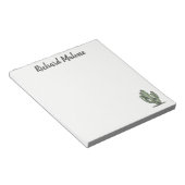 Cactus Plant Hand Drawn Illustration Personalized Notitieblok (Schuin)