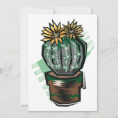 Cactus Plant in een potje Kaart (Voorkant)