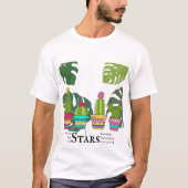 Cactus plant met quote t-shirt (Voorkant)