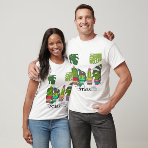 Cactus plant met quote t-shirt