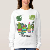 Cactus plant met quote trui (Voorkant)