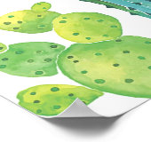 cactus plant poster (Hoek)