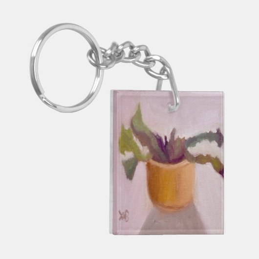 Cactus Plant Sleutelhanger (Voorkant Links)