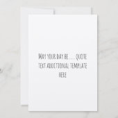 Cactus Plant Terracotta Hand Drawn Birthday Kaart (Achterkant)