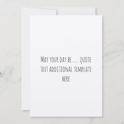 Cactus Plant Terracotta Hand Drawn Birthday Kaart (Achterkant)