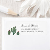 Cactus Planten Adres Etiket (Insitu)