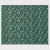 Cactus Planten:  naadloze achtergrond Cadeaupapier (Vlak)