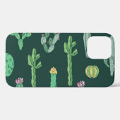 Cactus Planten: naadloze achtergrond Case-Mate iPhone Case (Achterkant (horizontaal))