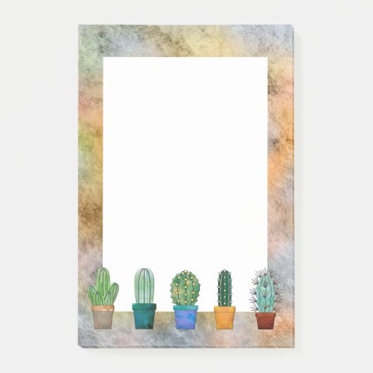Cactus Post-it® Notes (Voorkant)
