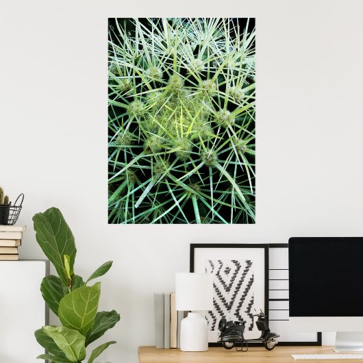 Cactus Poster (Thuiskantoor)