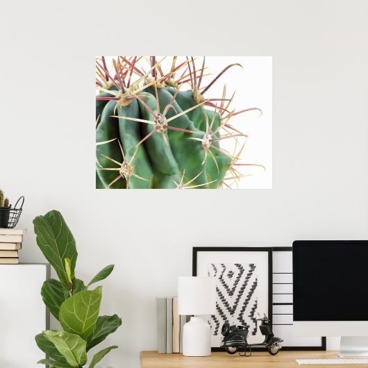 Cactus Poster (Thuiskantoor)