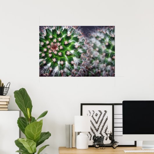 cactus poster (Thuiskantoor)