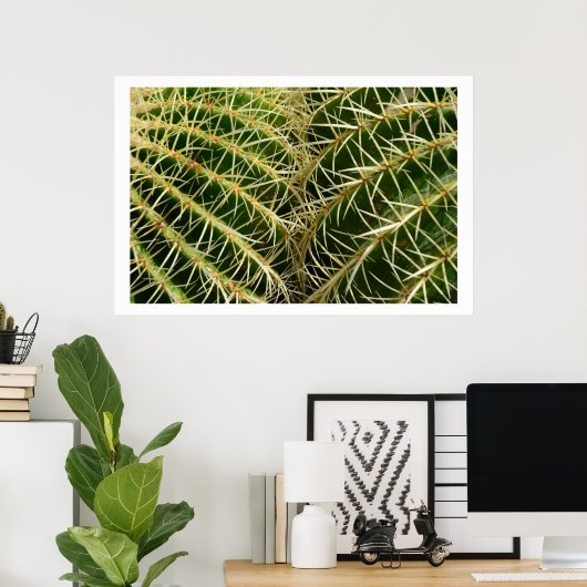 Cactus Poster (Thuiskantoor)