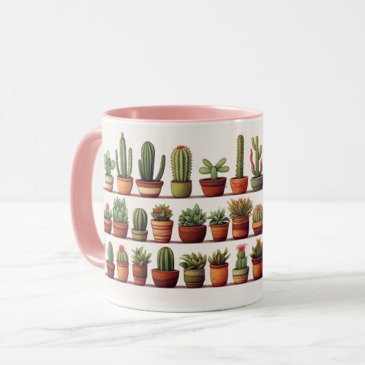 Cactus Pots Mok (Voorkant links)