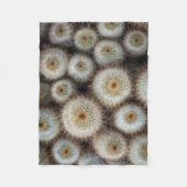 Cactus Prickly Fleece Deken (Voorkant)