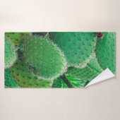 Cactus, prikcactus, cactus, stekels dicht badhanddoek (Badhanddoek)