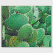 Cactus, prikcactus, cactus, stekels dicht cadeaupapier (Vlak)