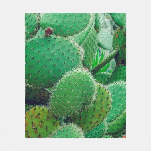Cactus, prikcactus, cactus, stekels dicht fleece deken (Voorkant)