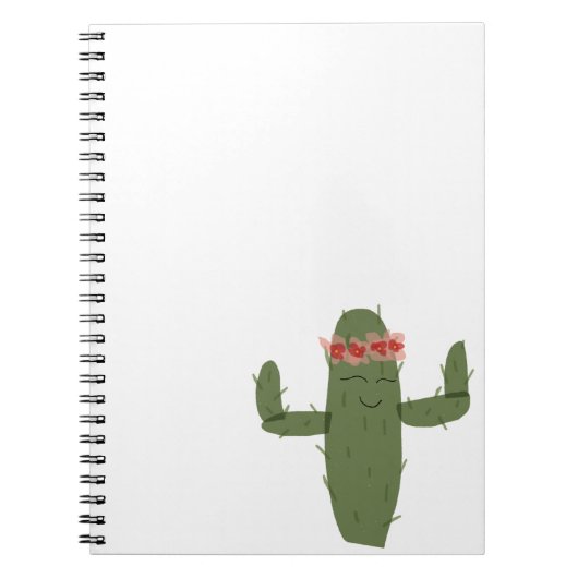Cactus princess notebook notitieboek (Voorkant)