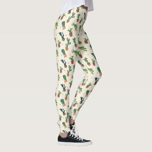 Cactus Print Leggings (Rechts)
