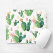 Cactus Print Mousepad Muismat (Met muis)