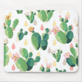 Cactus Print Mousepad Muismat (Voorkant)