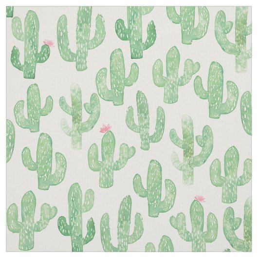 Cactus Print Stof (Swatch)