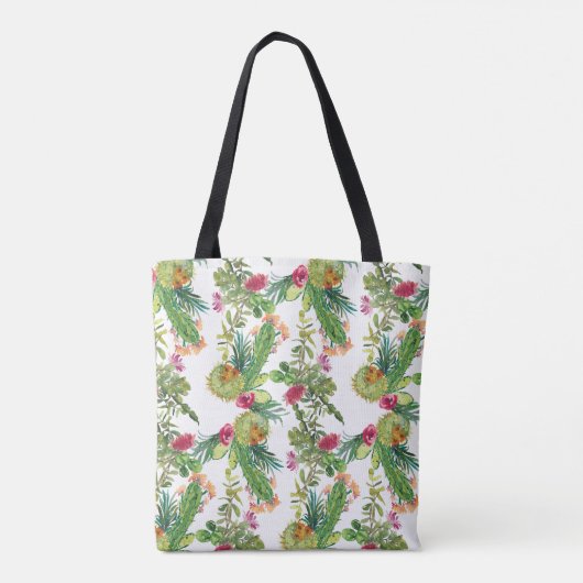 Cactus Print Tas (Achterkant)