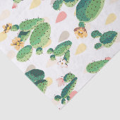 Cactus Print Tissue Paper Tissuepapier (Detail)