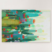 Cactus Print | Veel cactus Legpuzzel (Horizontaal)