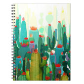 Cactus Print | Veel cactus Notitieboek (Voorkant)