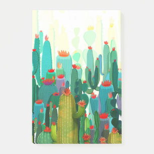 Cactus Print   Veel cactus Post-it® Notes